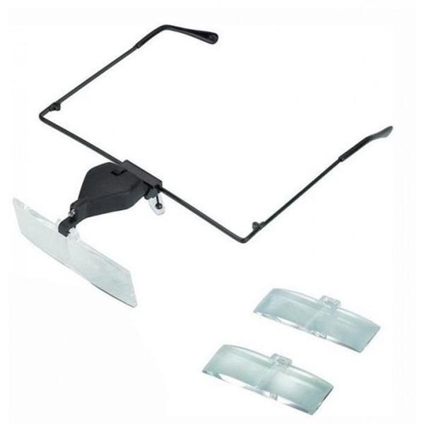 Gözlük Modeli 1.5X 2.5X 3.5X 3 Adet Lensi Gözlük Büyüteç - Image 1