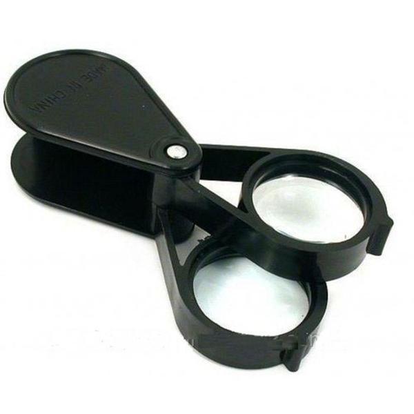 20X30 2K-30Mm Çıft Optik Lens Katlanan Cep Büyüteç - Image 1