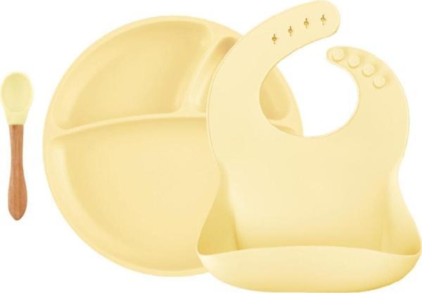 Oioi Silikon Beslenme Seti Blw Iı Mellow Yellow - Image 1