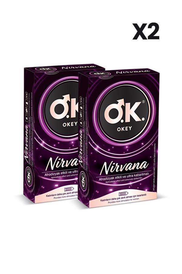 Okey Nirvana Prezervatif 10'lu - Image 1