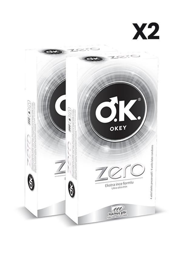 Okey Zero Prezervatif 10lu x2 Adet - Image 1