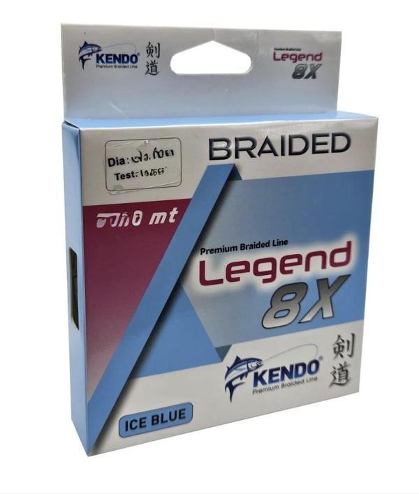 Kendo Legend X8 300M Ice Blue Örgü İp 0,14 mm - Image 1