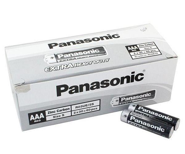 Panasonic Manganez İnce Kalem AAA Pil 60'Lı Paket - Image 1
