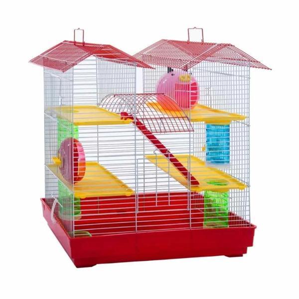 Nanbell Hamster Gonzales Kafesi 40X26X39 cm - Image 1
