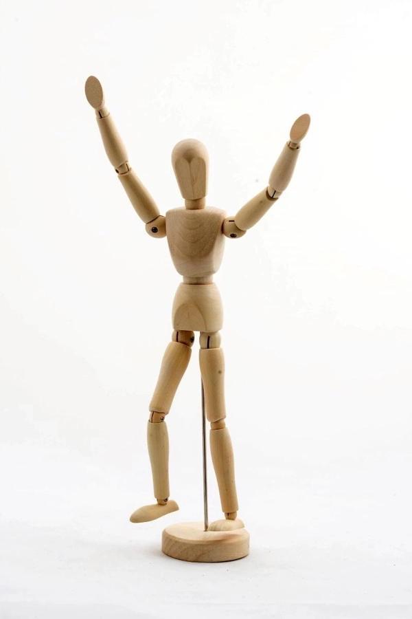 Eskiz Manken Ahşap 30 Cm - Image 1