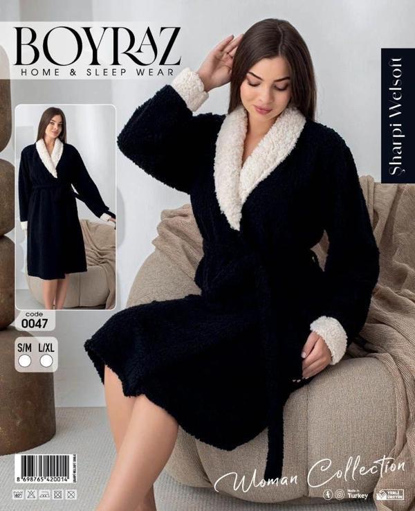 Boyraz 0047 Kadın Sharpi Welsolf Sabahlık - Image 1