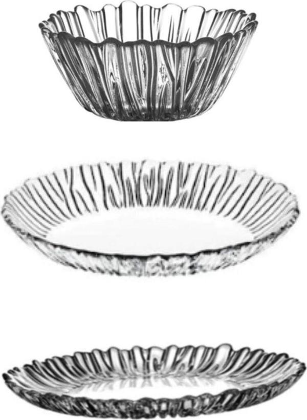 Paşabahçe Beyaz 18 Parça Set - Image 1