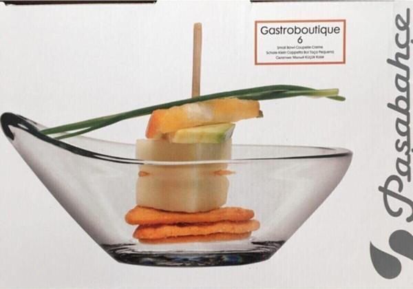 Paşabahçe 6'Lı Gastroboutıque Kase (53942), Mini Sos, Çerez Kasesi - Image 1