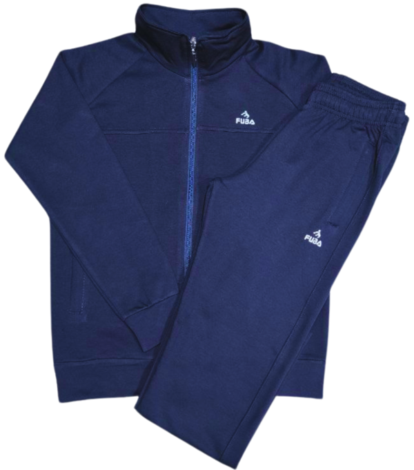 Fuba Çocuk Pamuklu Eşofman Takımı Lacivert - Image 1