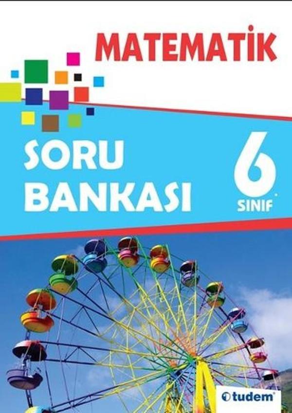 Tudem 6.Sınıf Matematik Soru Bankası - Tudem Yayınları - Ders Kitapları - Image 1