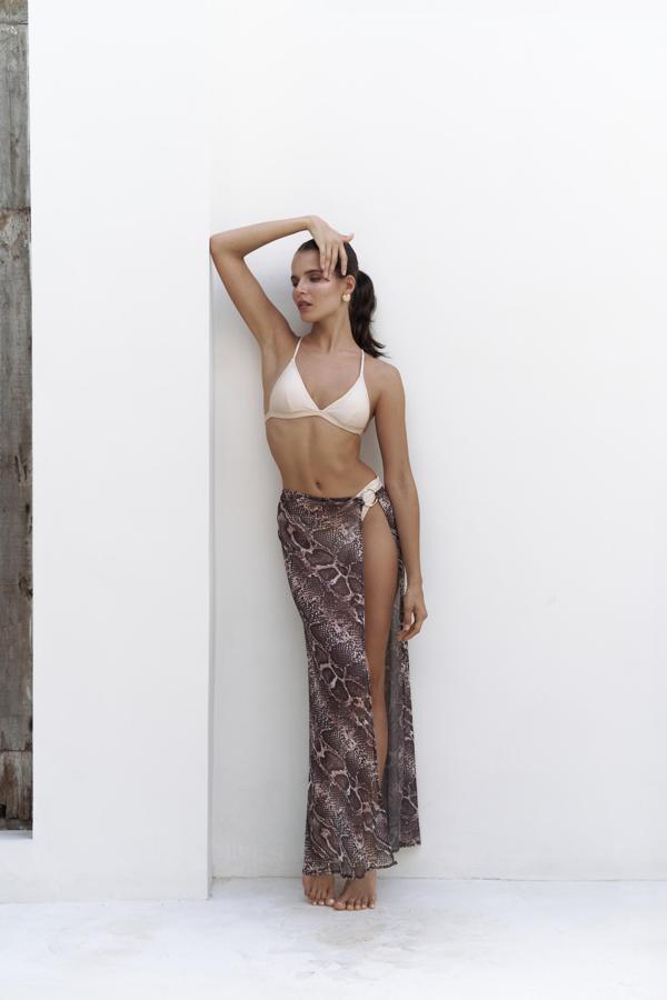 Evgenios Tokalı Vizon Uzun Etek  - Image 1