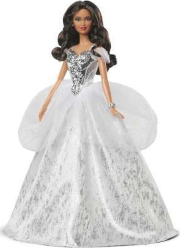 Barbie 2021 Mutlu Yıllar Bebeği Esmer - Image 1