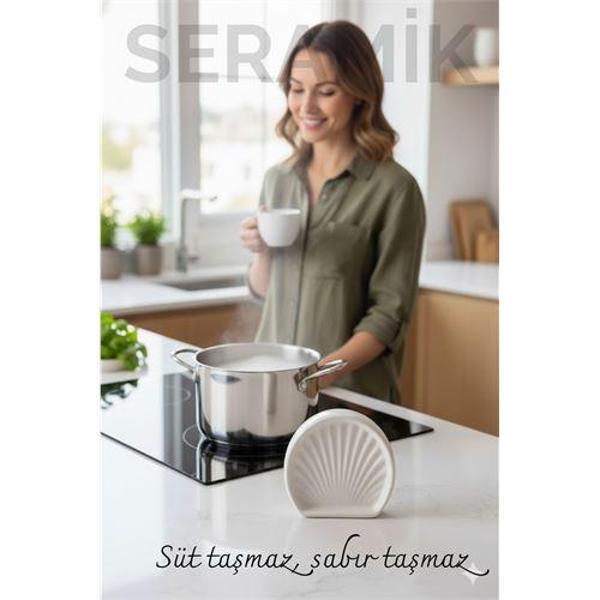 Süt Taşırmaz Seramik – Seramik Süt Taşı - Kaynamayı Önleyen Akıllı Mutfak Yardımcısı - Image 1