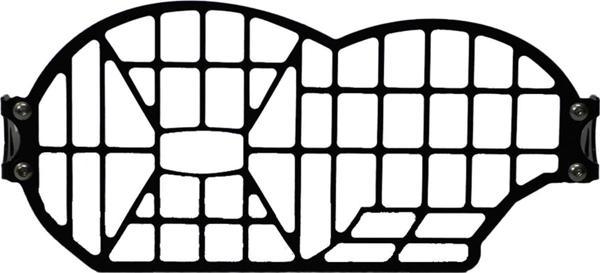 GP Kompozit BMW R 1200 GS / ADV 2004-2012 Uyumlu Far Koruma Siyah - Image 1