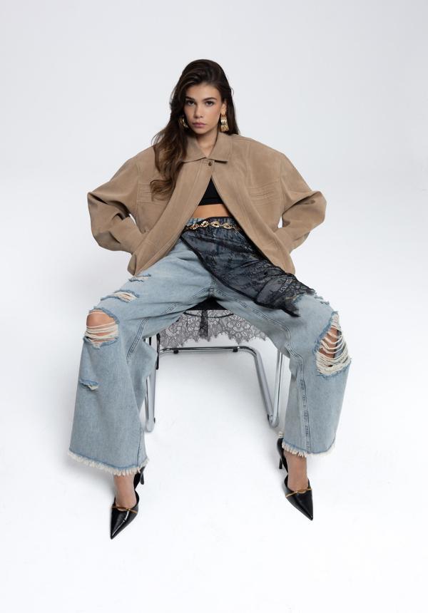 Laswell Buz Mavi Jean Pantolon - Image 1