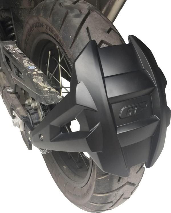 GP Kompozit Honda Africa Twin CRF1000L / CRF1100L 2016-2023 Uyumlu Arka Çamur Sıyırıcı Siyah - Image 1