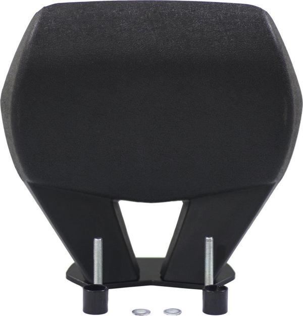 GP Kompozit Honda PCX 125 / 150 2014-2023 Uyumlu Spor Sissy Bar Siyah - Image 1