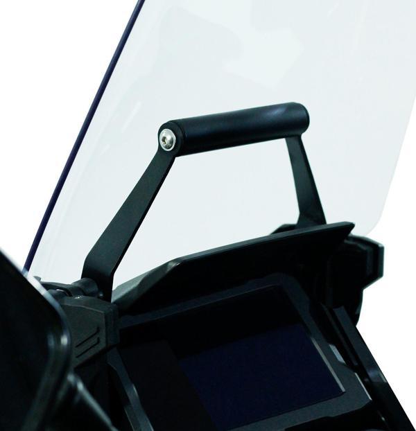 GP Kompozit Honda Africa Twin CRF1100L L2 / L4 2020-2023 Uyumlu Telefon / Navigasyon Tutucu Siyah - Image 1