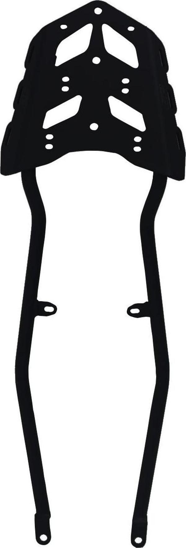 GP Kompozit Honda CB125R / CB250R 2018-2023 Uyumlu Arka Çanta Demiri Siyah - Image 1