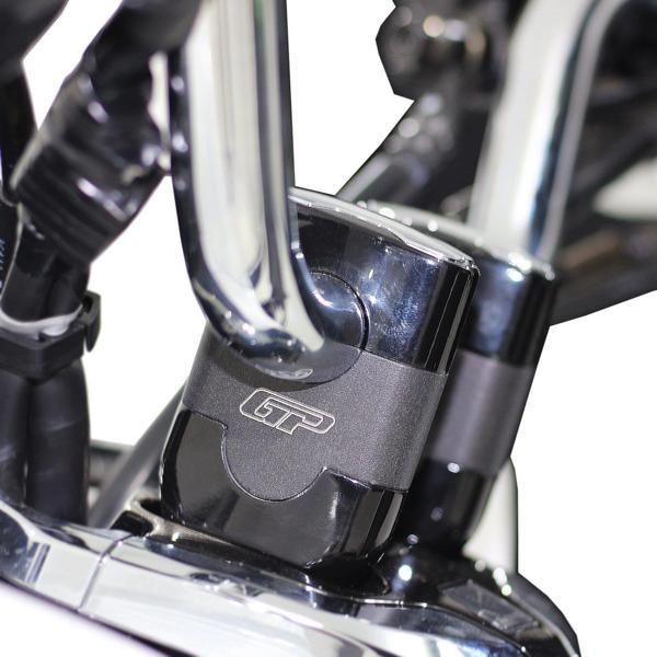 GP Kompozit Honda PCX 125 / 150 2018-2023 Uyumlu Gidon Yükseltme Siyah - Image 1
