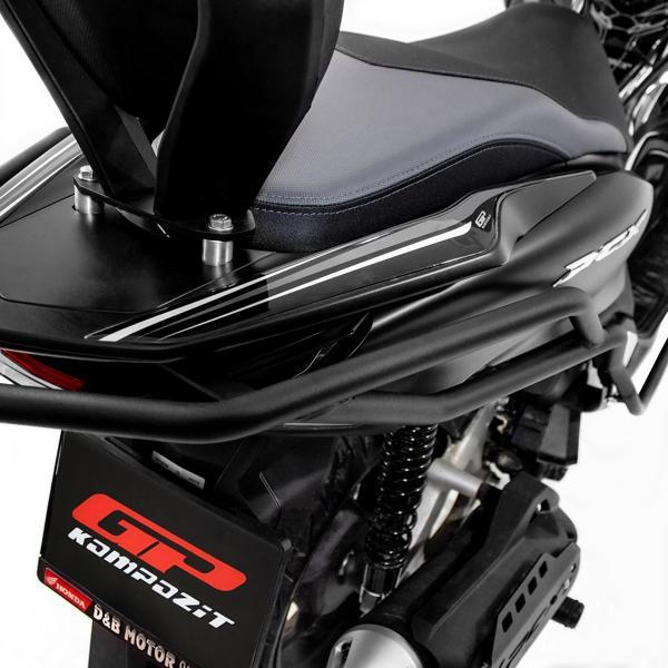 GP Kompozit Honda PCX 125 2021-2023 Uyumlu Kuyruk Pad Gri - Image 1