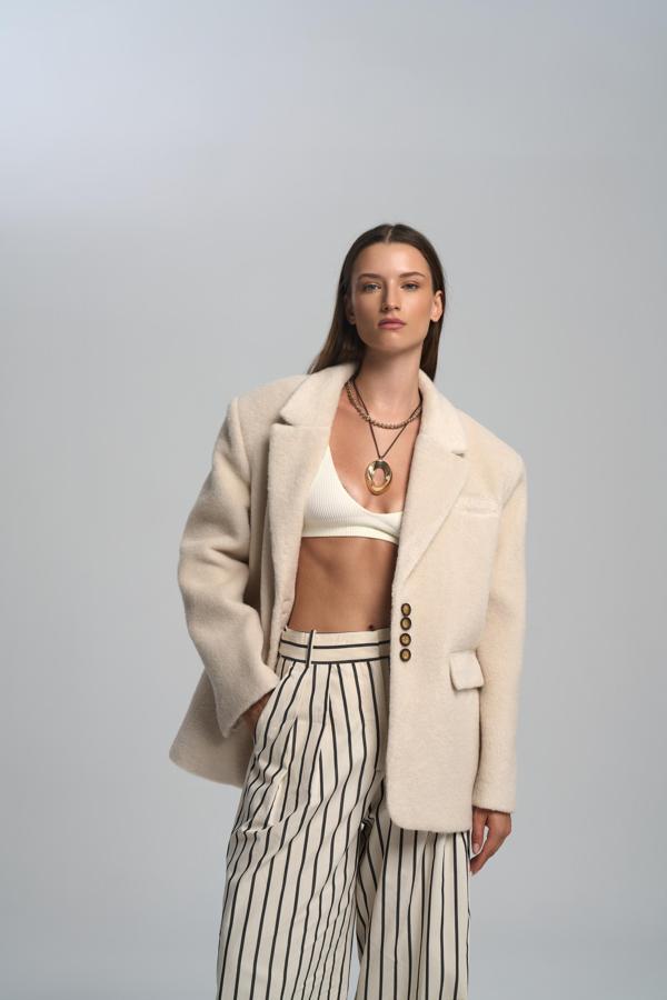 Proenza Bej Blazer Ceket - Image 1