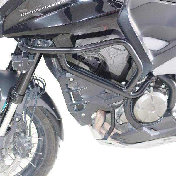 GP Kompozit Honda VFR1200 2012-2018 Uyumlu Motor Koruma Demiri Siyah - Image 1
