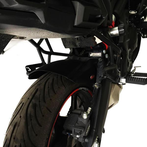 GP Kompozit Kawasaki Versys 650 2009-2017 Uyumlu Arka Çamurluk Siyah - Image 1