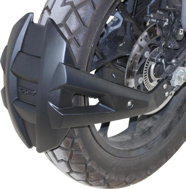 GP Kompozit KTM 250 / 390 Adventure 2020-2023 Uyumlu Arka Çamur Sıyırıcı Siyah - Image 1