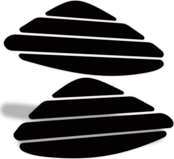 GP Kompozit Universal Yan Pad Çizgisel Siyah - Image 1