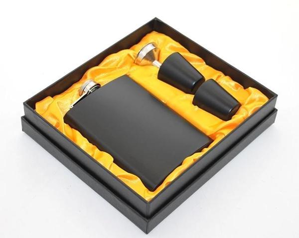 Paslanmaz Çelik 2 Shot Bardaklı Matara Seti Alk2671 - Image 1