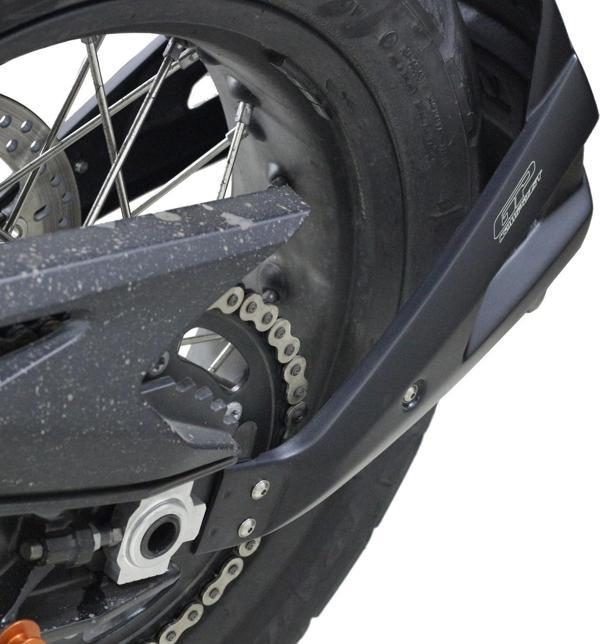 GP Kompozit KTM 790 Adventure 2018-2019 Uyumlu Arka Çamur Sıyırıcı Siyah - Image 1