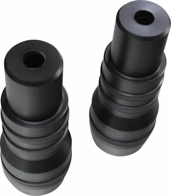 GP Kompozit Yamaha MT-07 2014-2023 Uyumlu Motor Koruma Takozu Siyah - Image 1