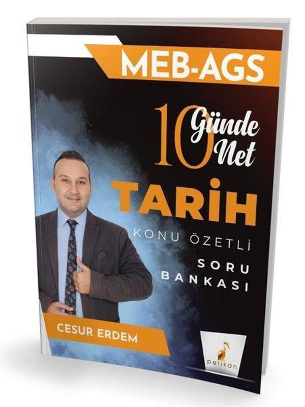 MEB - AGS 10 Günde10 Net Tarih Konu Özetli Soru Bankası - Pelikan Yayınları - Image 1