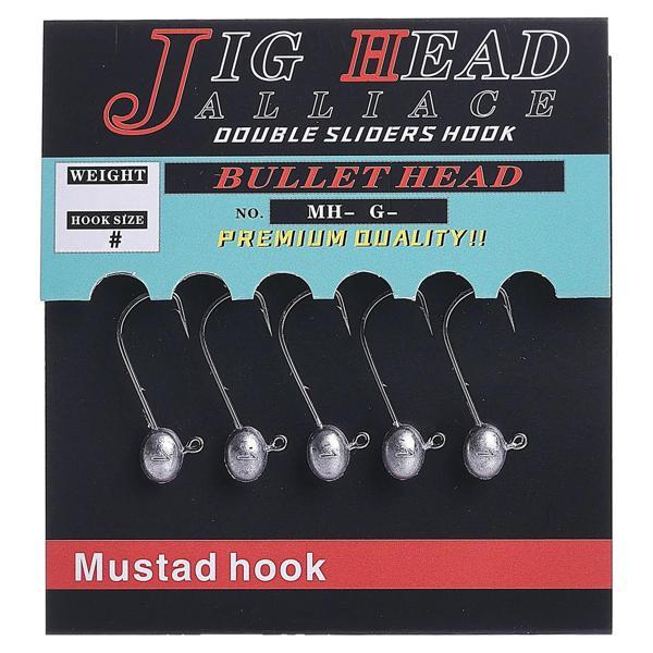 Pandora Alliace MH 5 Adet Jig Head 1 Gr - 6 No - Image 1