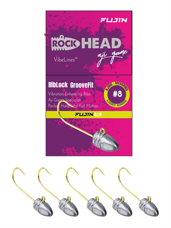Fujin Rock-Head Aji Game 8 no İğneli Jig Head 1.2gr - Image 1