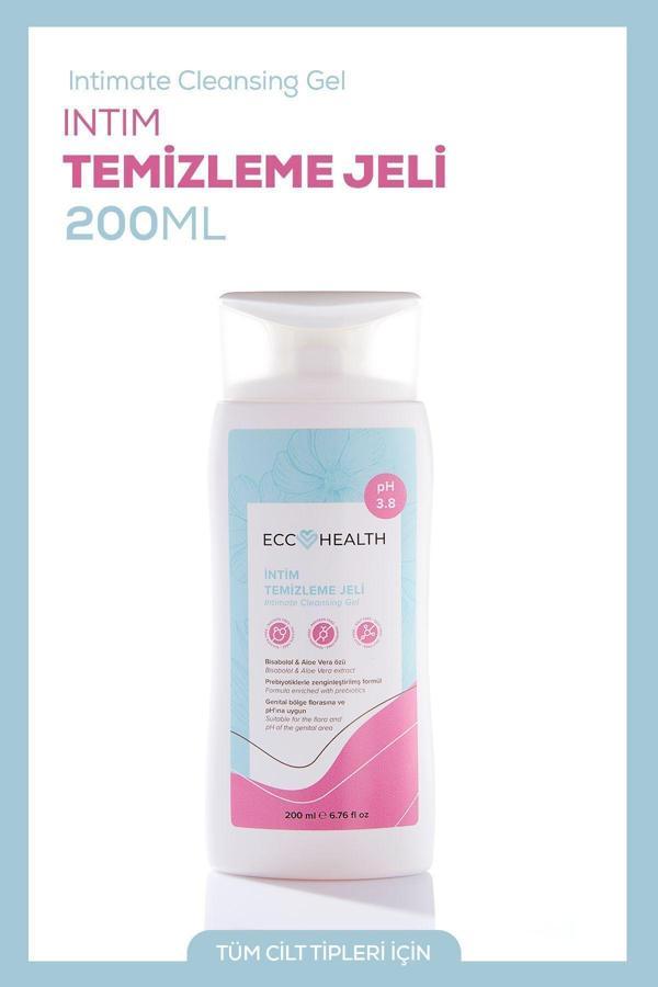 Ecc Health İntim Temizleme Jeli | Hassas Ciltler İçin Ph Dengeli, Koku Önleyici Ve Yatıştırıcı 200 Ml - Image 1