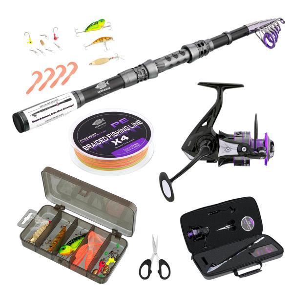 Albastar Serranus Tele Spin Olta Seti - Image 1