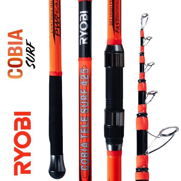 Ryobi Cobia 4.25m 100-300gr Teleskopik Surf Olta Kamışı - Image 1