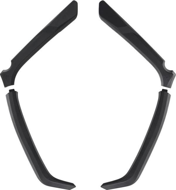 GP Kompozit Yamaha NMAX 125 / 155 2021-2023 Uyumlu Bacak Koruma Siyah - Image 1