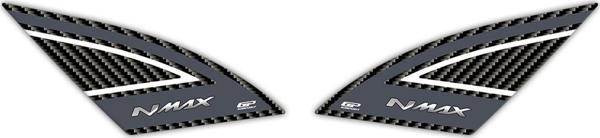 GP Kompozit Yamaha NMAX 125 / 155 2021-2023 Uyumlu Yan Pad Gri - Image 1