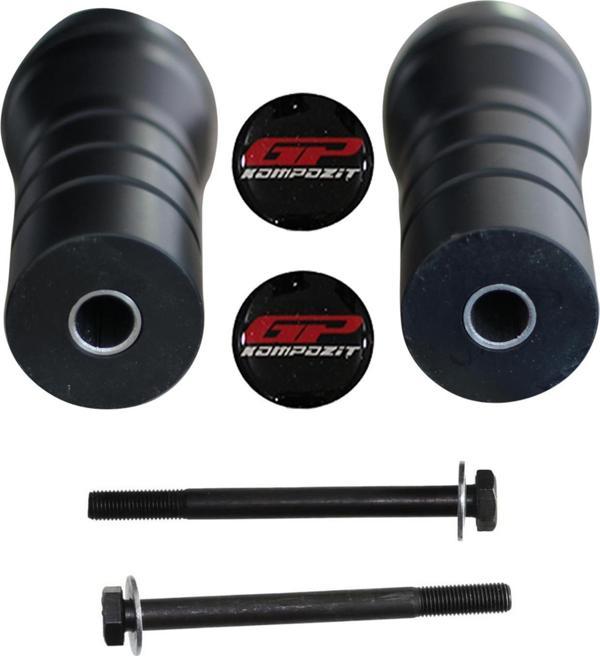 GP Kompozit Yamaha R25 2015-2018 Uyumlu Motor Koruma Takozu Siyah - Image 1