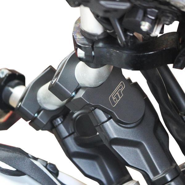 GP Kompozit Yamaha Tenere 700 2019-2023 Uyumlu Gidon Yükseltme 28mm 3.5 Siyah - Image 1