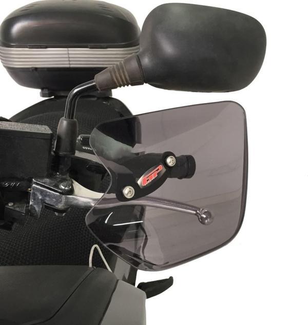 GP Kompozit Honda Forza 300 2014-2017 Uyumlu Elcik Koruma Füme - Image 1