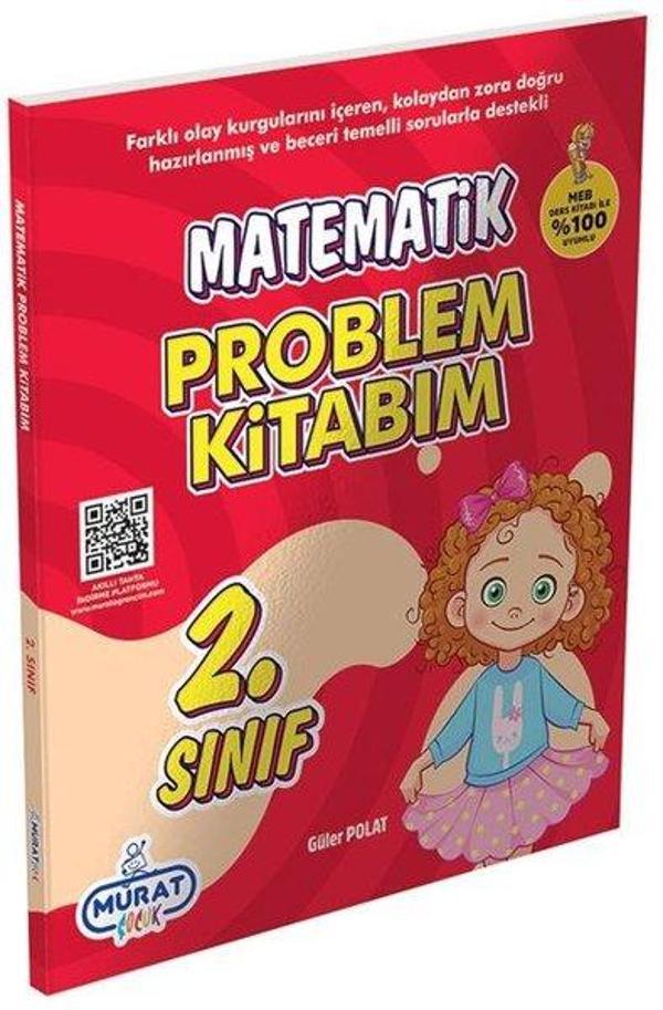 2. Sınıf Matematik Problemler Kitabım - Ankara Murat Yayıncılık - Image 1