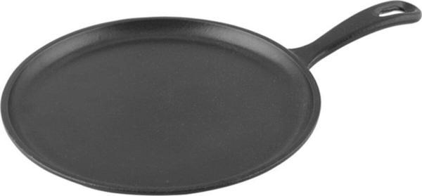 Lava Döküm Yuvarlak Pizza Krep Pankek Tavası Döküm Demir Yekpare Saplı Çap(Ø)26 Cm - Image 1