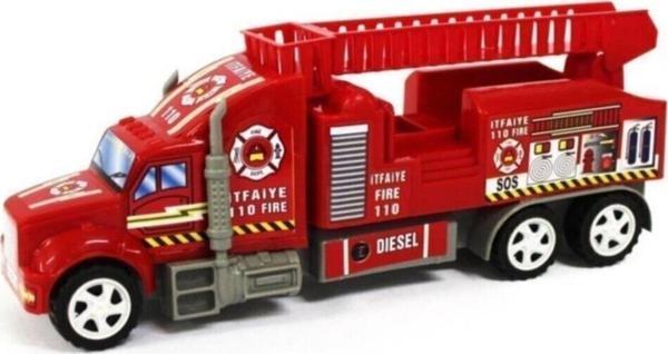 Nizam Oyuncak Itfaiye Aracı Tır Seti Sürtmeli Araba Fma04976 - Image 1