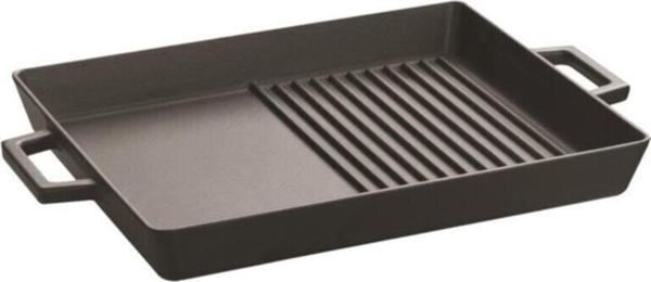 Lava Metal Kulplu Izgara Tavası - 26X32 Cm - Image 1