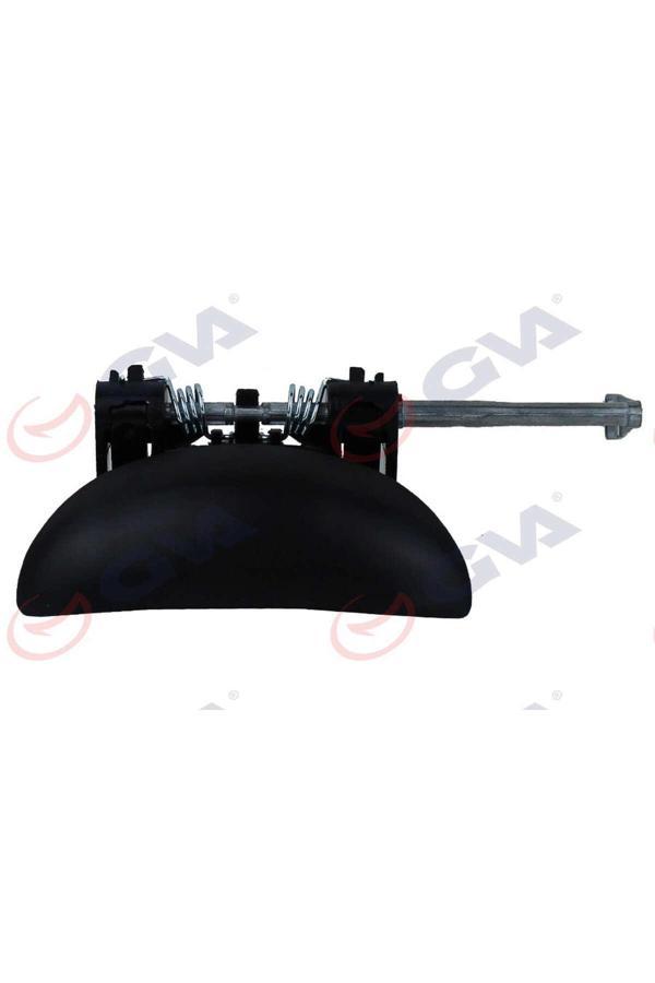 Gva Nrtmsa Dış Kapı Kolu Ön Sol Siyah Desenli (225550) 206 98-06 Uyumlu - Image 1