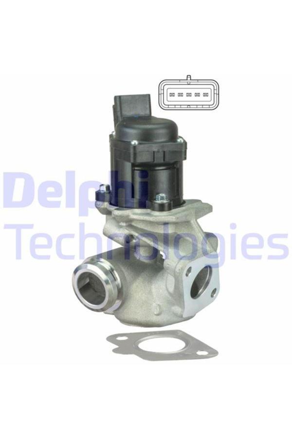 Delphi Egr Valfı P207-P206-Bıpper-C1-C2-C3-Nemo -Dv4Td 1.4 Hdı-Toyota Aygo 1.4D- Fusıon 02>12 Fıe - Image 1